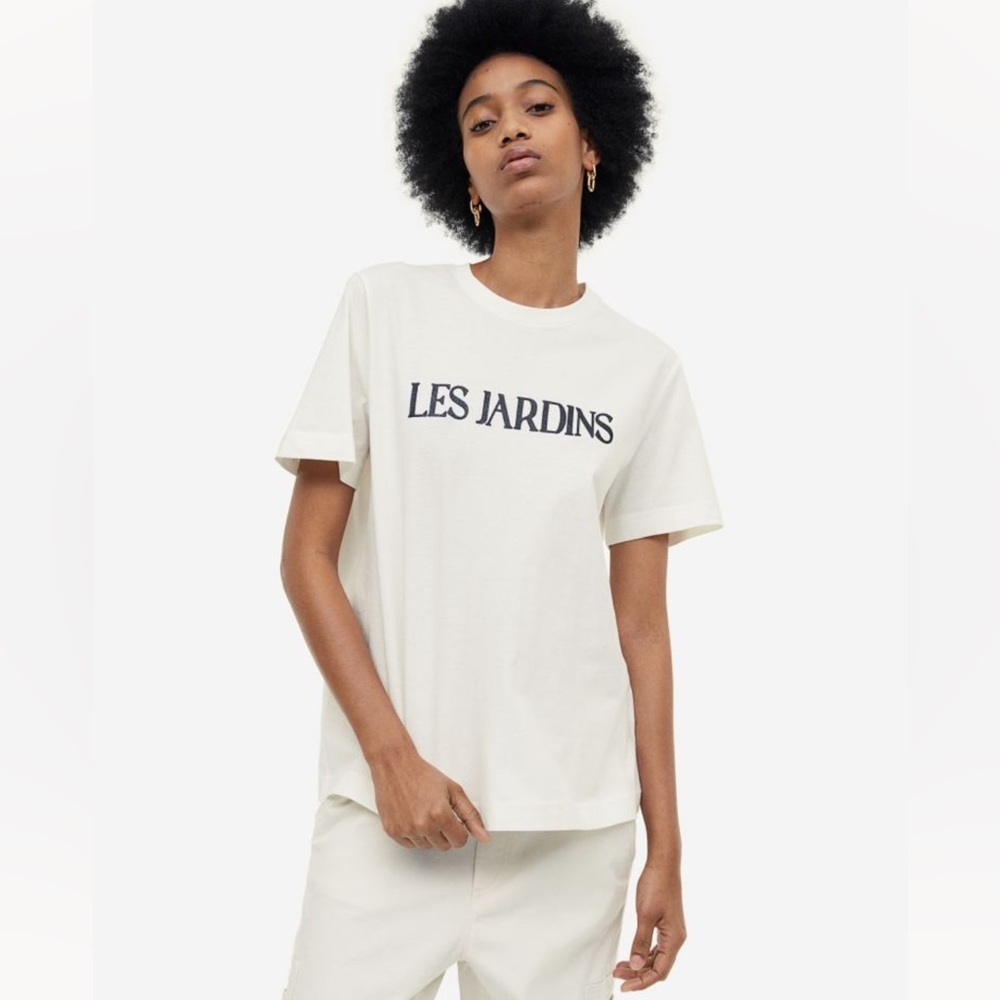 H&M Print-motif T-shirt | NWT - Picture 1 of 10